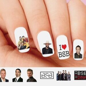 Backstreet Boys Nail Decal